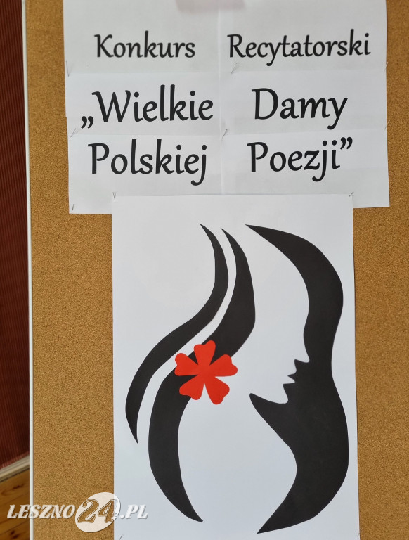 Konkurs Recytatorski Wielkie Damy Polskiej Poezji