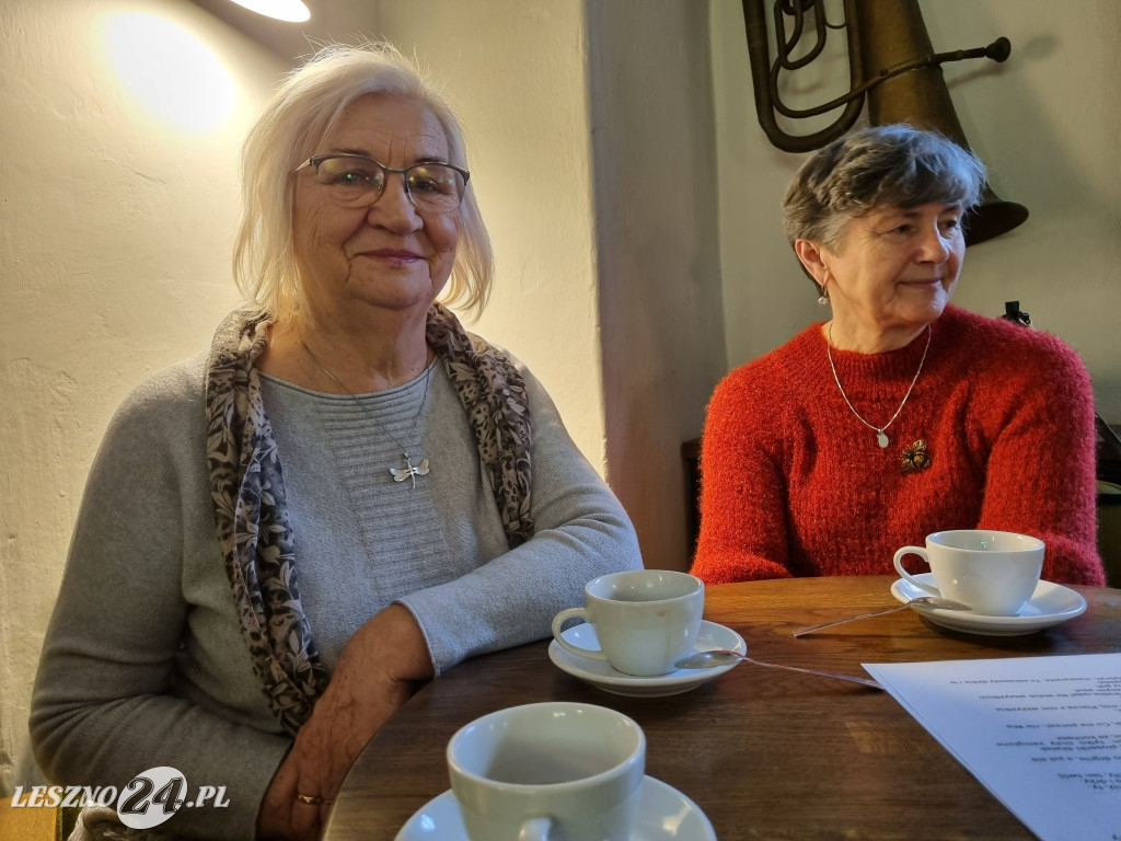 Ewa Śniady w Bibliotece Ratuszowej w Lesznie