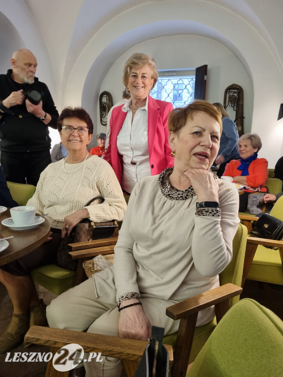 Ewa Śniady w Bibliotece Ratuszowej w Lesznie