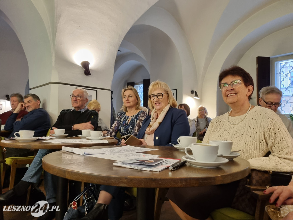 Ewa Śniady w Bibliotece Ratuszowej w Lesznie