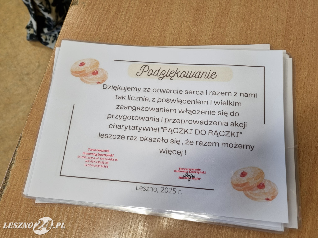 Akcja Pączki do rączki