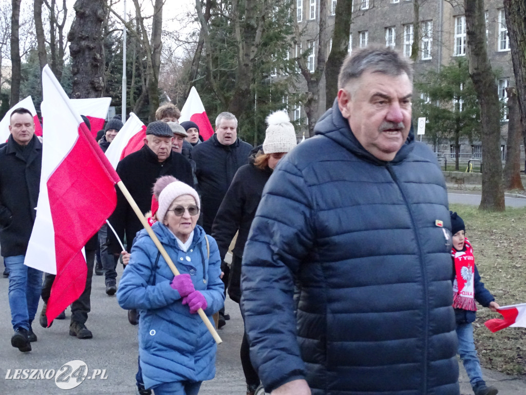 Marsz Żołnierzy Wyklętych w Lesznie