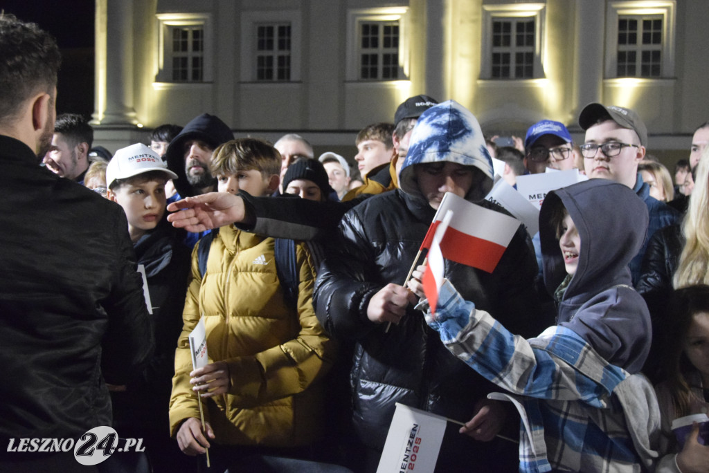 Sławomir Mentzen w Lesznie