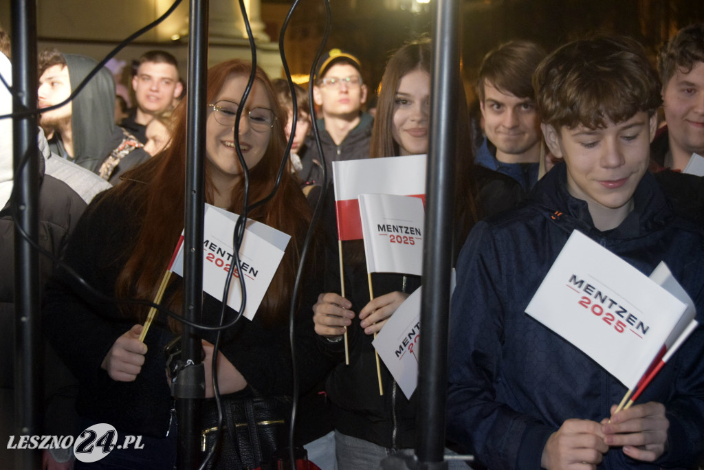 Sławomir Mentzen w Lesznie