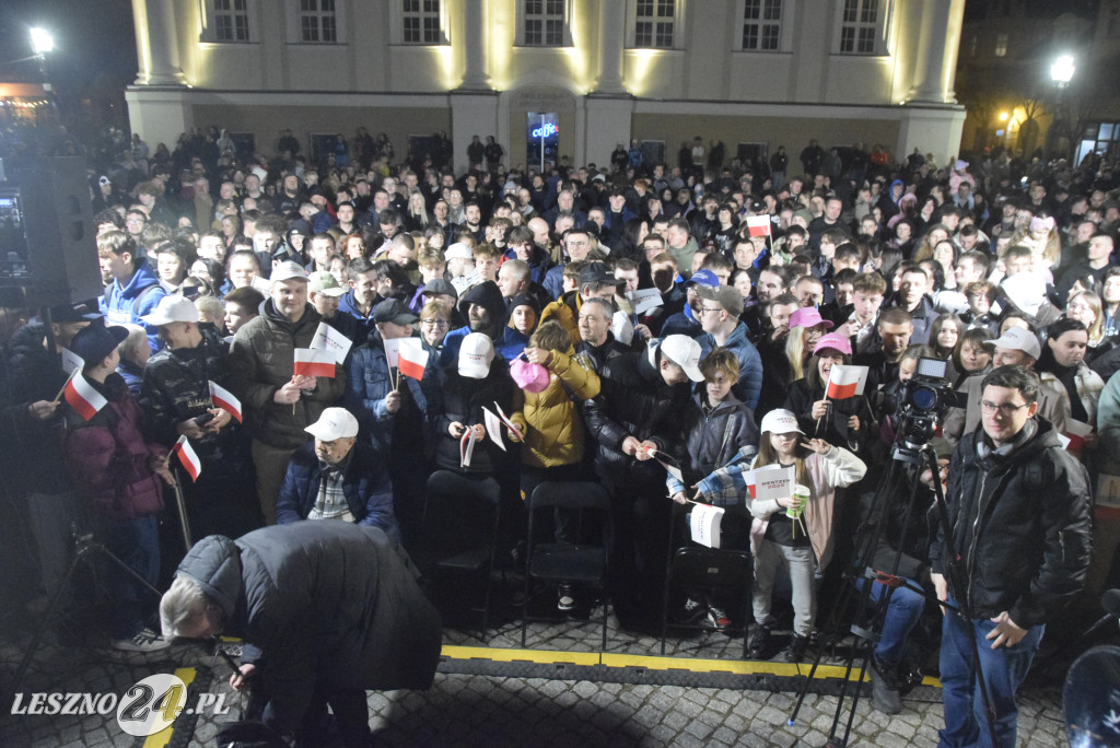 Sławomir Mentzen w Lesznie