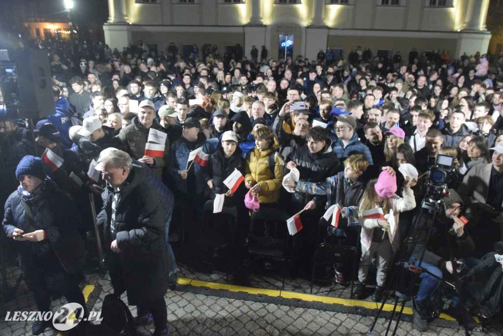 Sławomir Mentzen w Lesznie