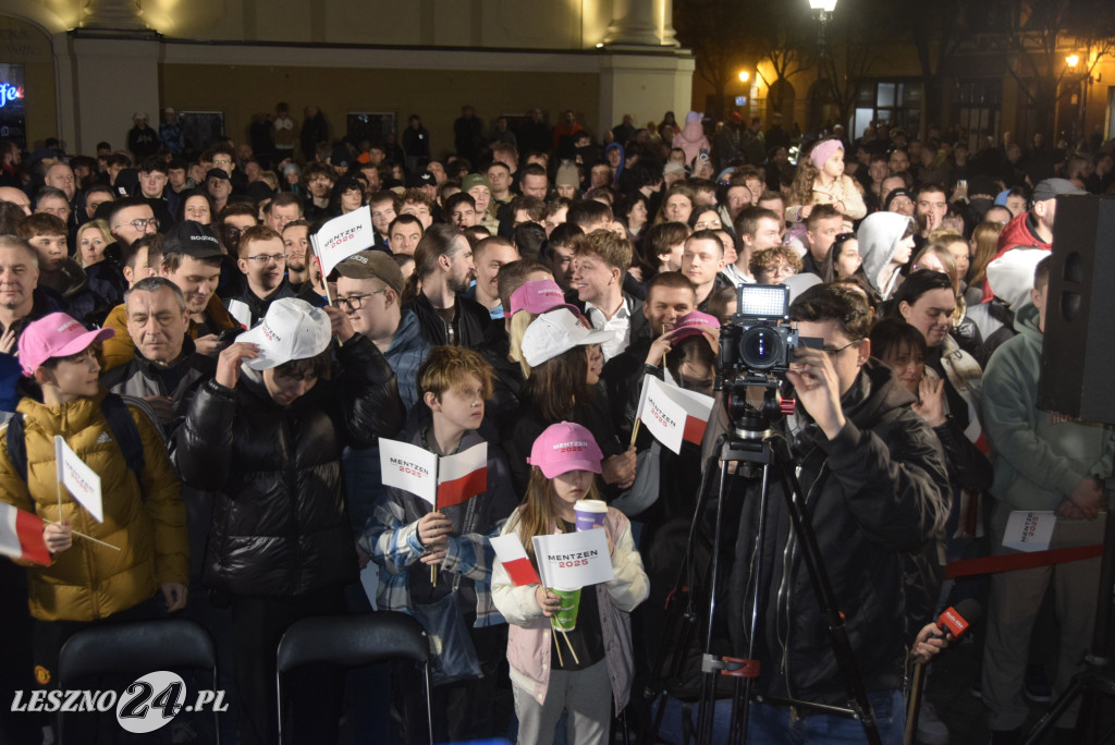 Sławomir Mentzen w Lesznie