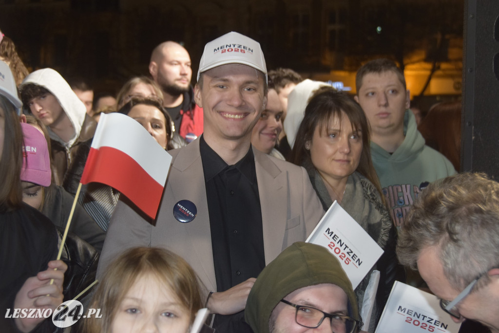 Sławomir Mentzen w Lesznie