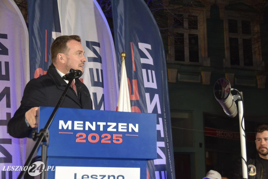 Sławomir Mentzen w Lesznie