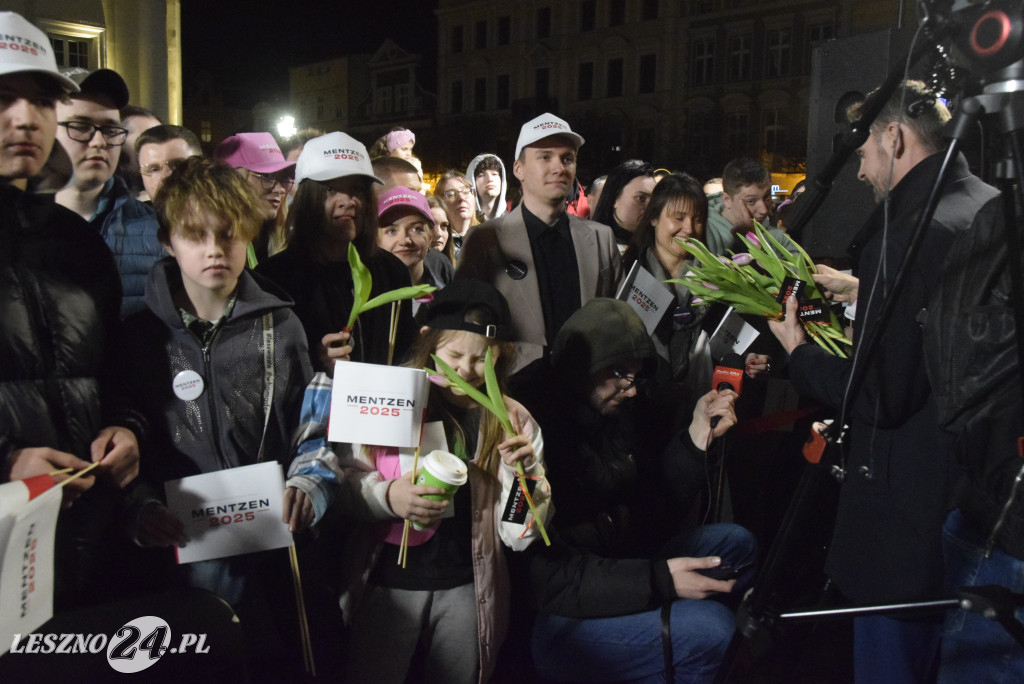 Sławomir Mentzen w Lesznie