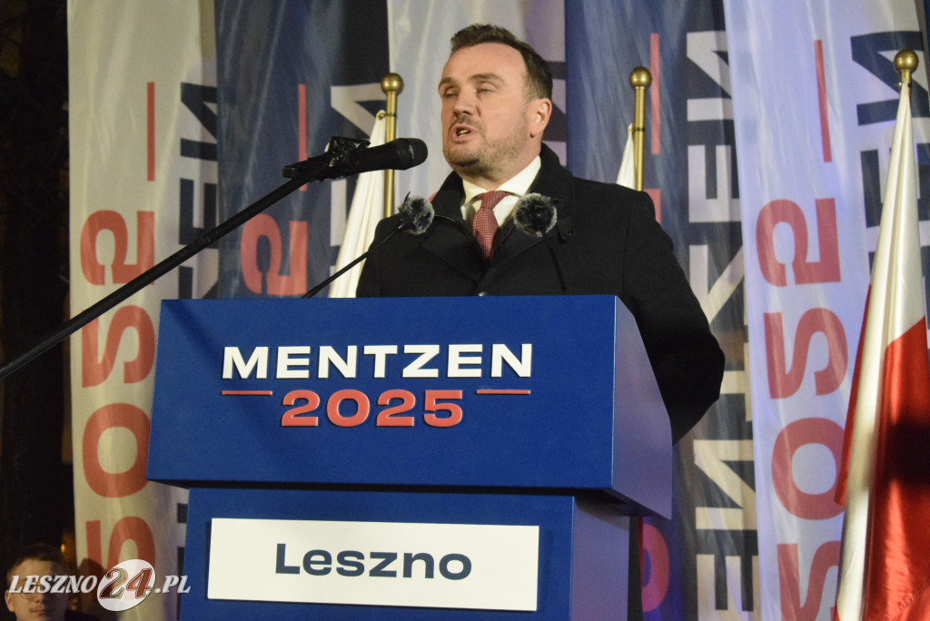 Sławomir Mentzen w Lesznie