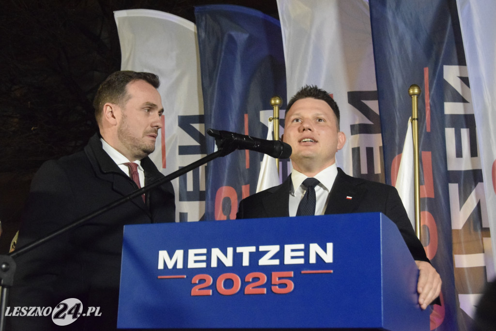 Sławomir Mentzen w Lesznie