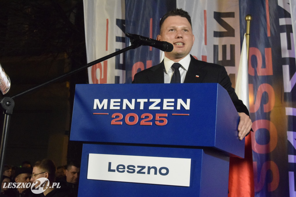 Sławomir Mentzen w Lesznie