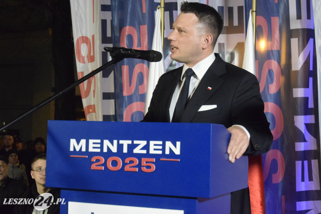 Sławomir Mentzen w Lesznie