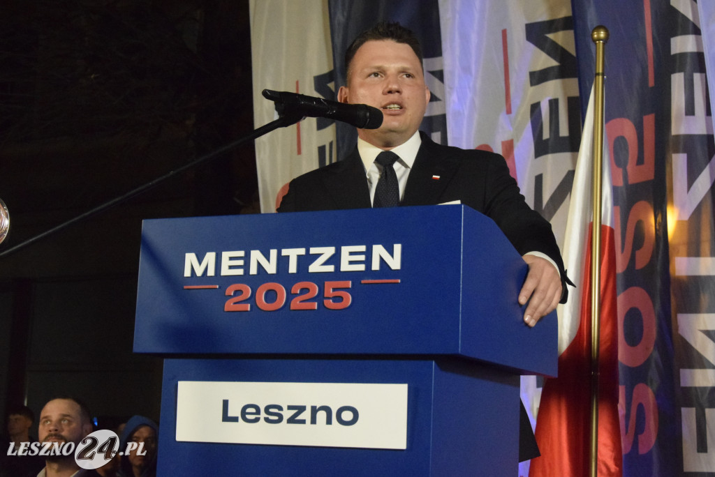 Sławomir Mentzen w Lesznie