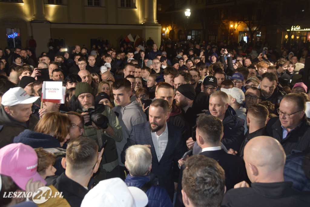 Sławomir Mentzen w Lesznie