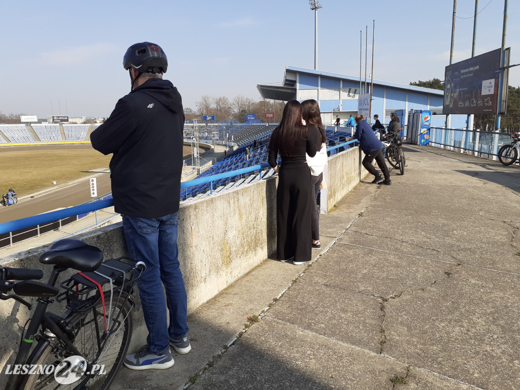 Pierwszy trening żużlowców Unii Leszno na Smoczyku