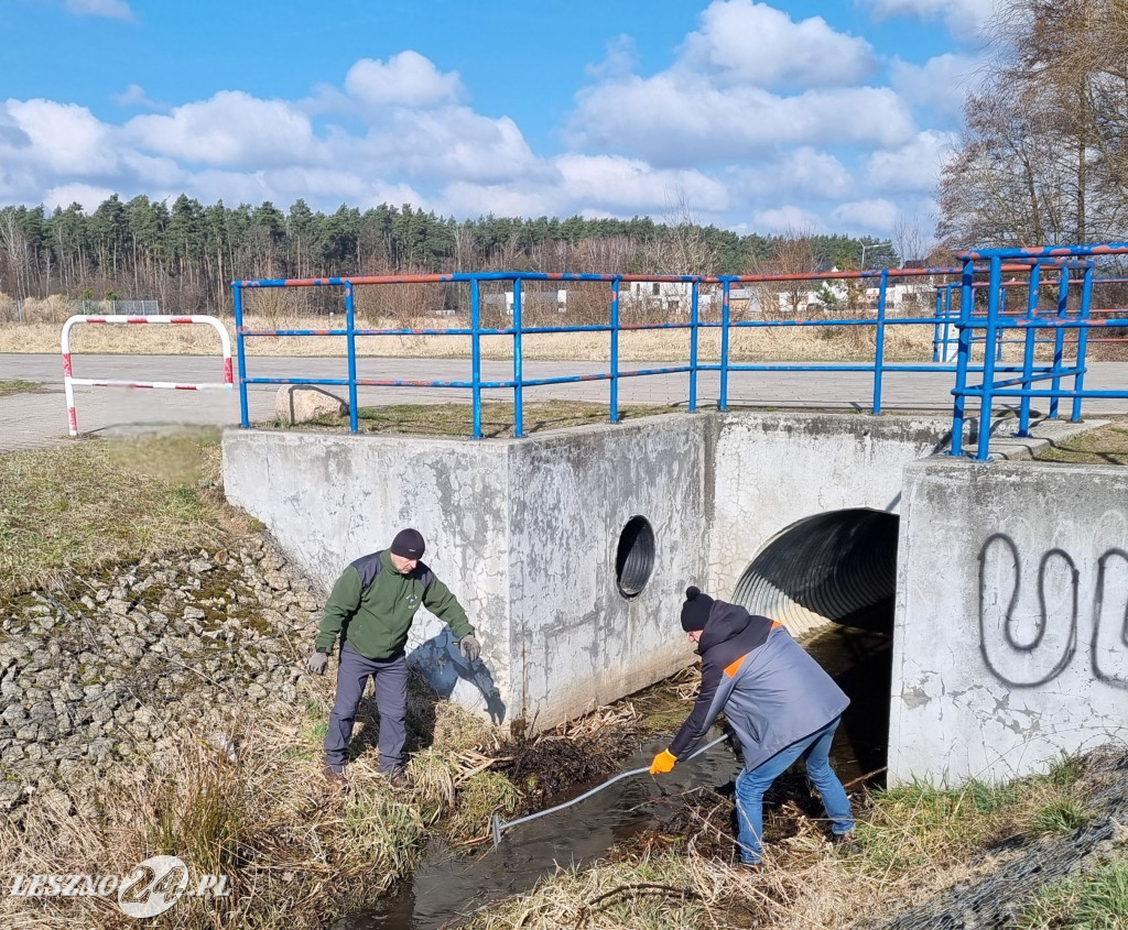 Wędkarskie porządki na Zbiorniku Rydzyna