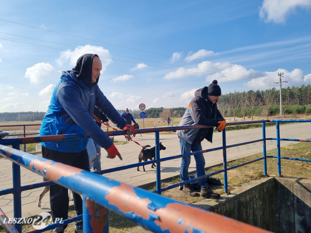 Wędkarskie porządki na Zbiorniku Rydzyna