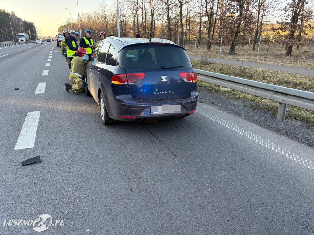 Dwa wypadki pomiędzy Lesznem i Rydzyną