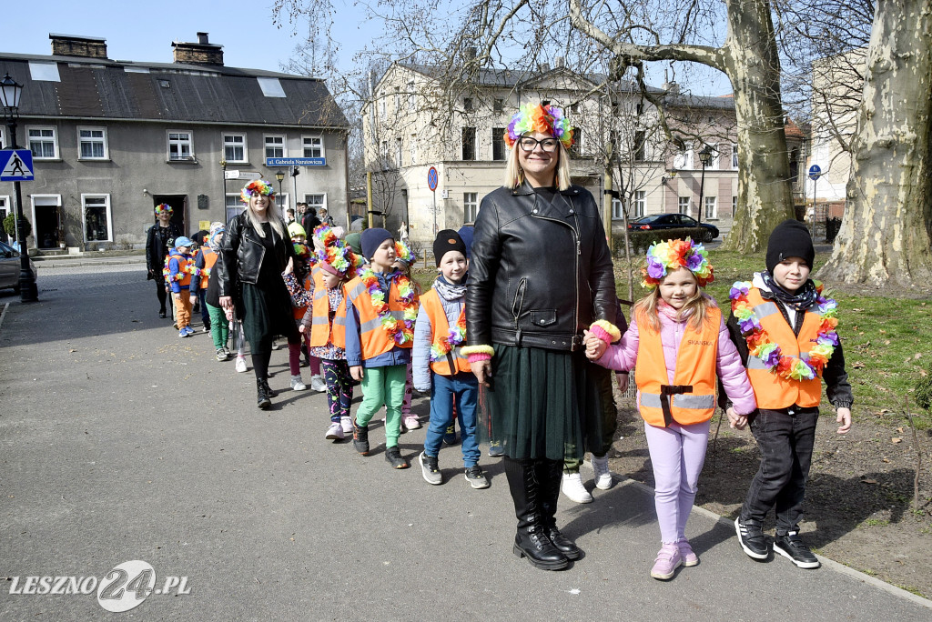 Leszczyńscy przedszkolacy powitali wiosnę