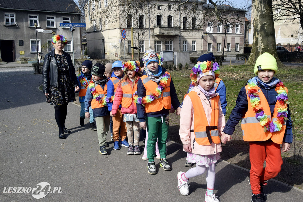 Leszczyńscy przedszkolacy powitali wiosnę