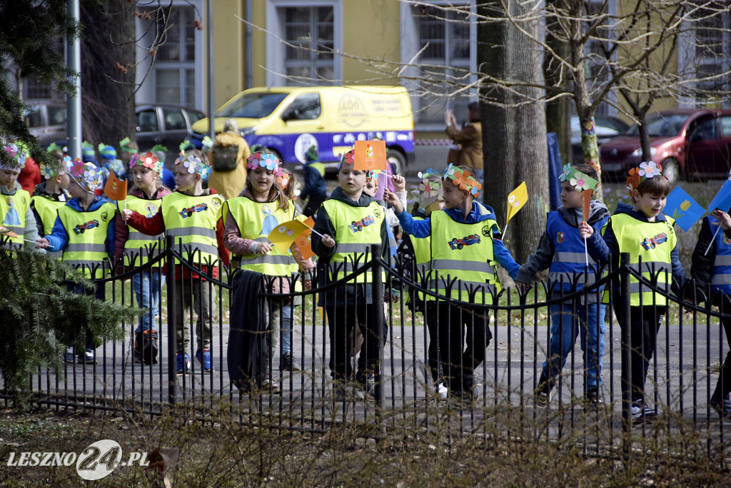 Leszczyńscy przedszkolacy powitali wiosnę