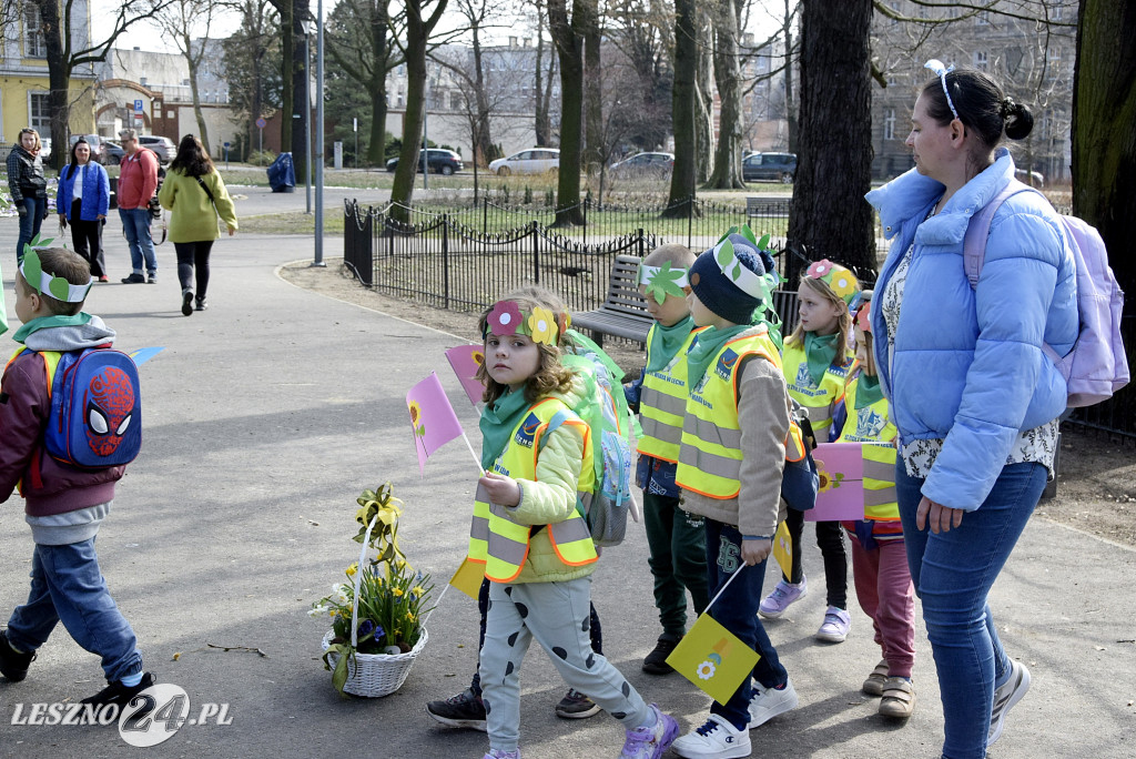 Leszczyńscy przedszkolacy powitali wiosnę