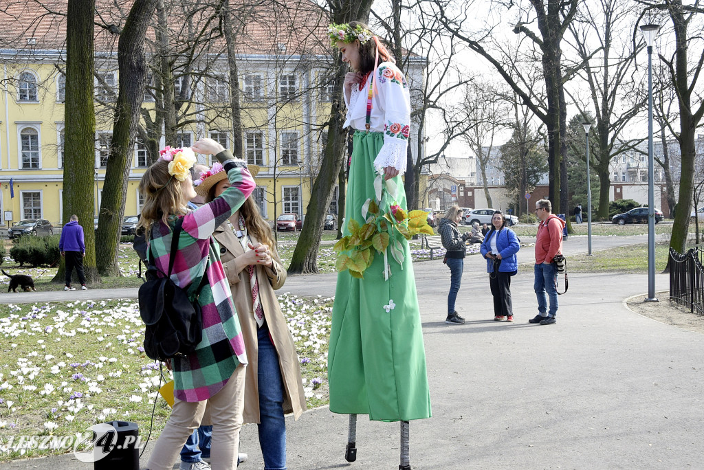 Leszczyńscy przedszkolacy powitali wiosnę