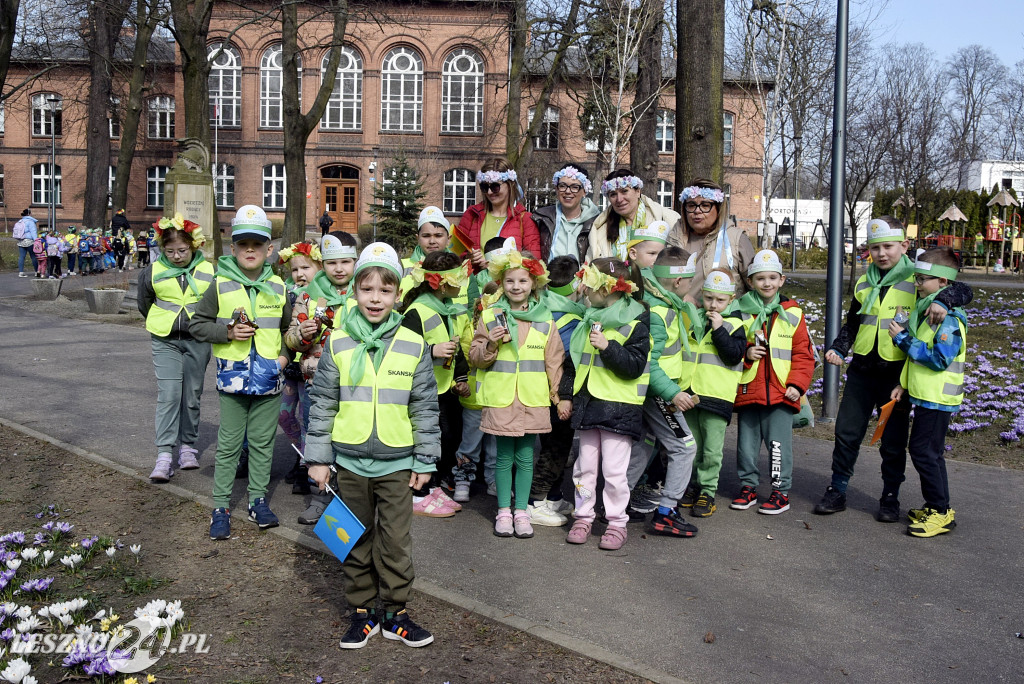 Leszczyńscy przedszkolacy powitali wiosnę