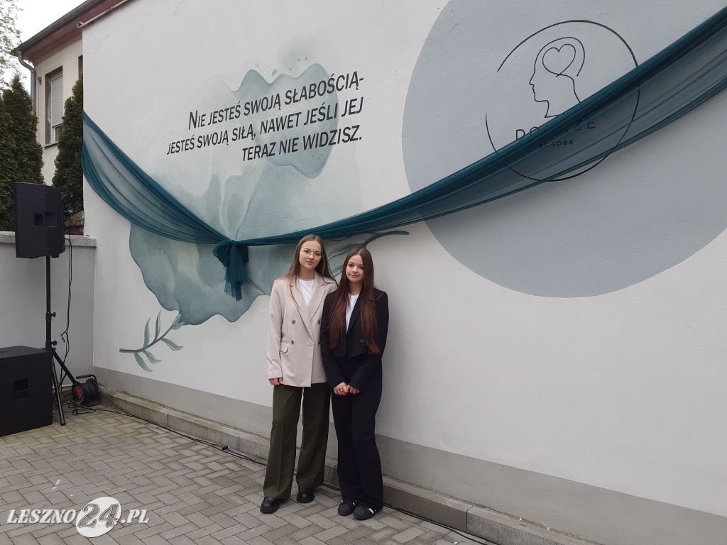 W Lesznie odsłonięto nowy mural
