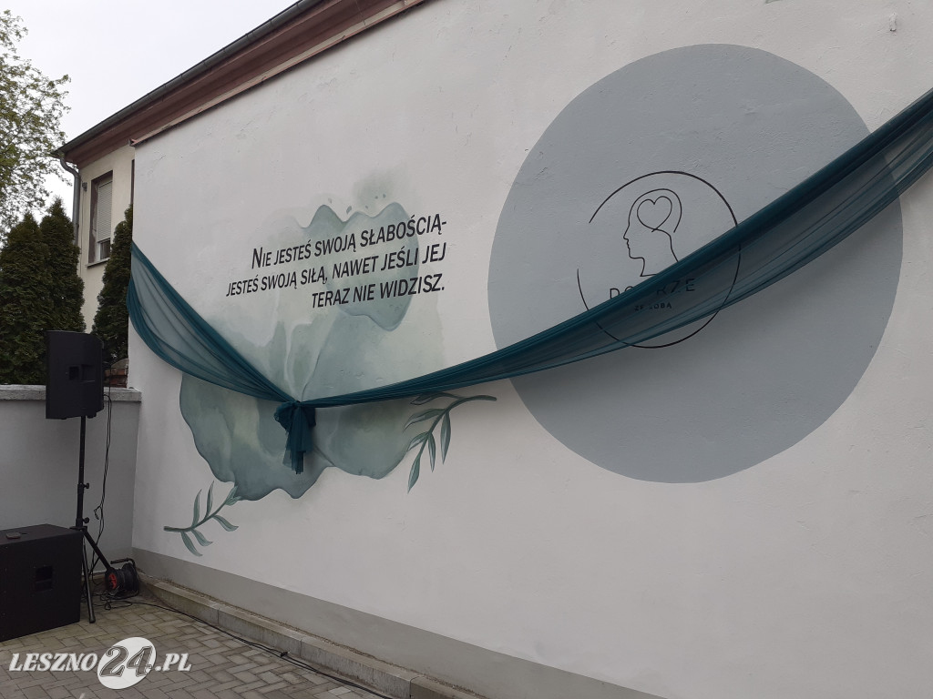 W Lesznie odsłonięto nowy mural
