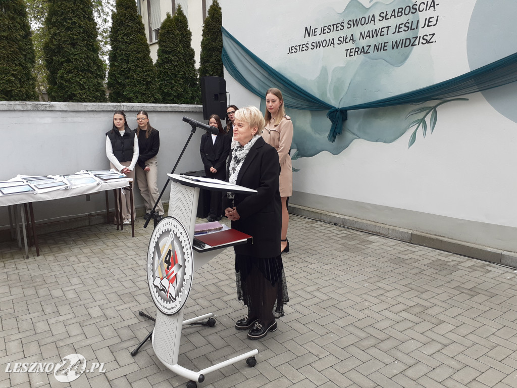 W Lesznie odsłonięto nowy mural