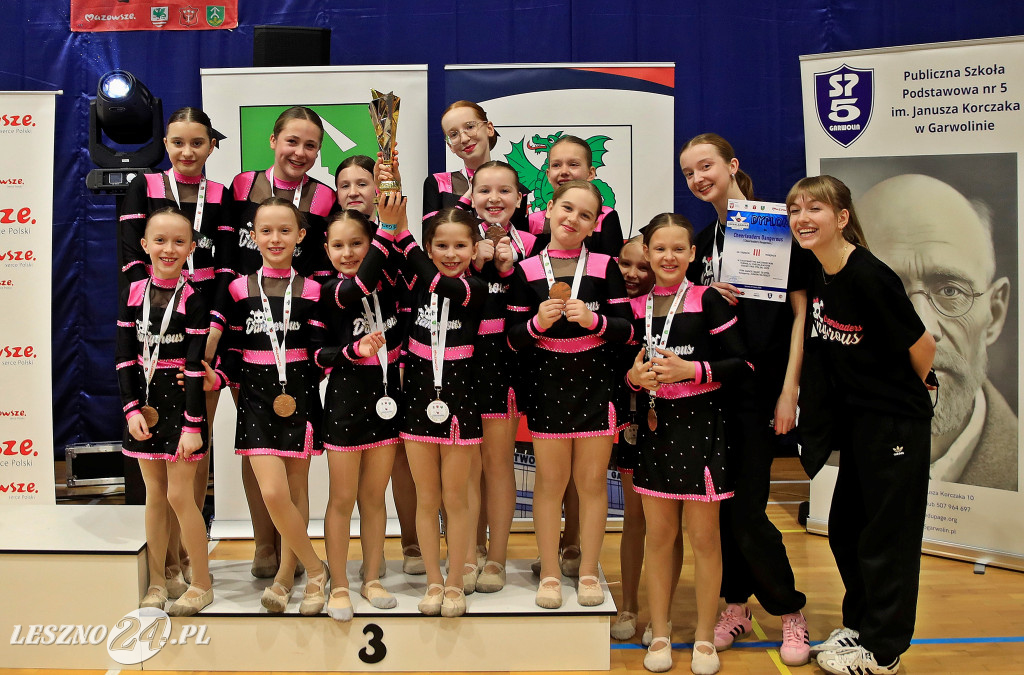 Sukcesy cheerleaderek z MOK-u Leszno