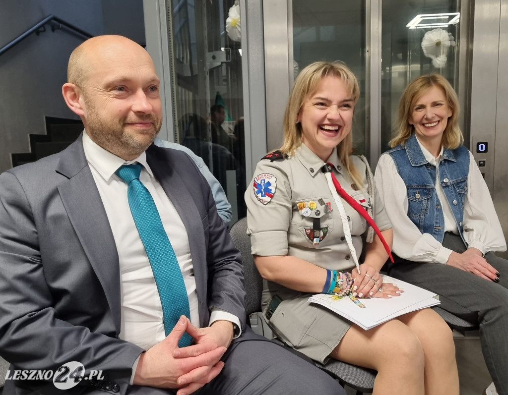 Świecowisko harcerzy w Dąbczu