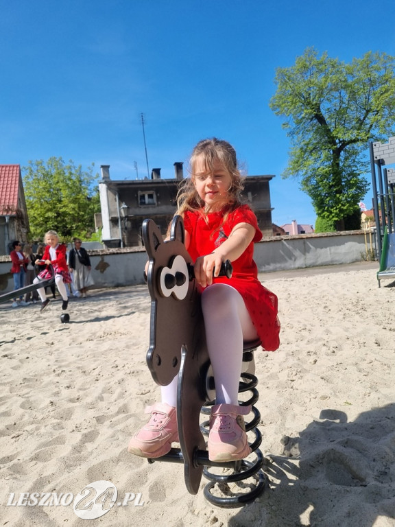 Otwarcie placu zabaw w Rydzynie
