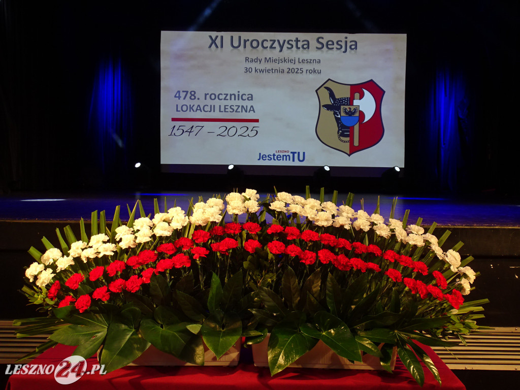 Sesja Rady Miejskiej z okazji 478. urodzin Leszna