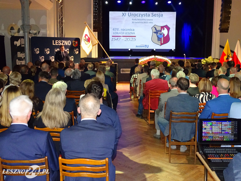 Sesja Rady Miejskiej z okazji 478. urodzin Leszna