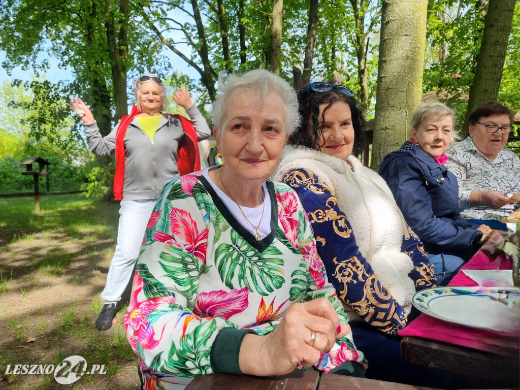 Ognisko seniorów w Nadleśnictwie Karczma Borowa