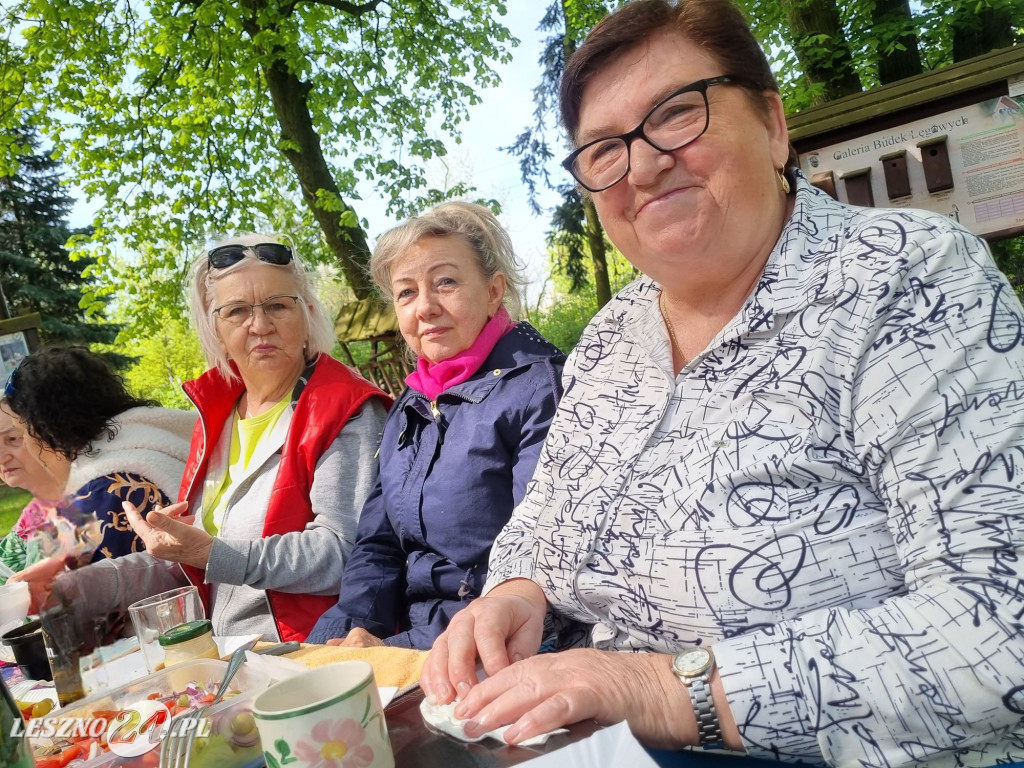 Ognisko seniorów w Nadleśnictwie Karczma Borowa
