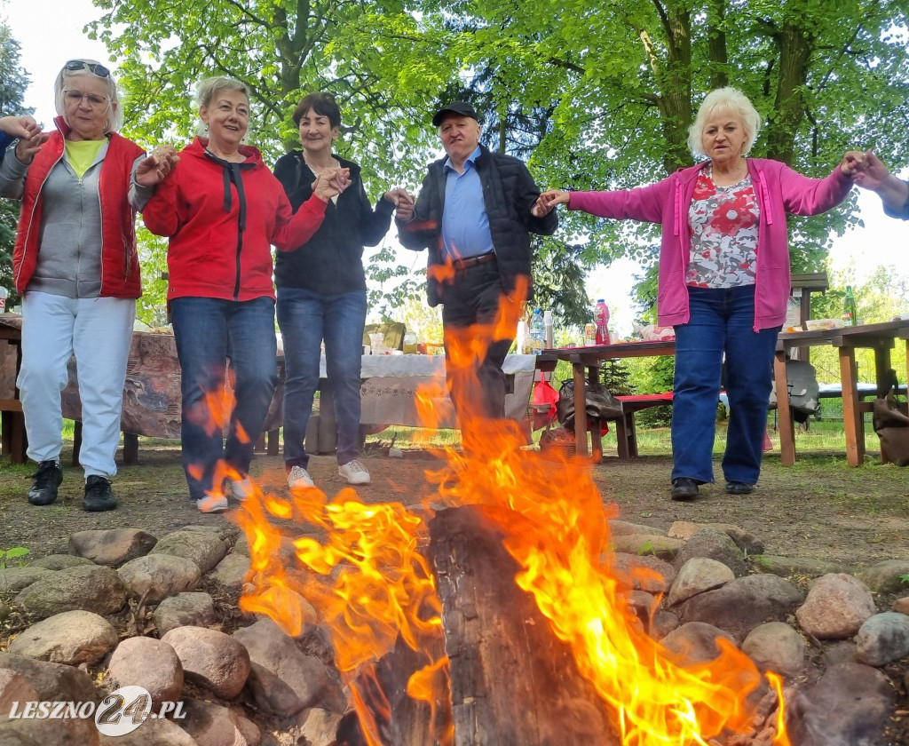 Ognisko seniorów w Nadleśnictwie Karczma Borowa