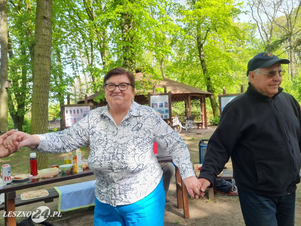 Ognisko seniorów w Nadleśnictwie Karczma Borowa
