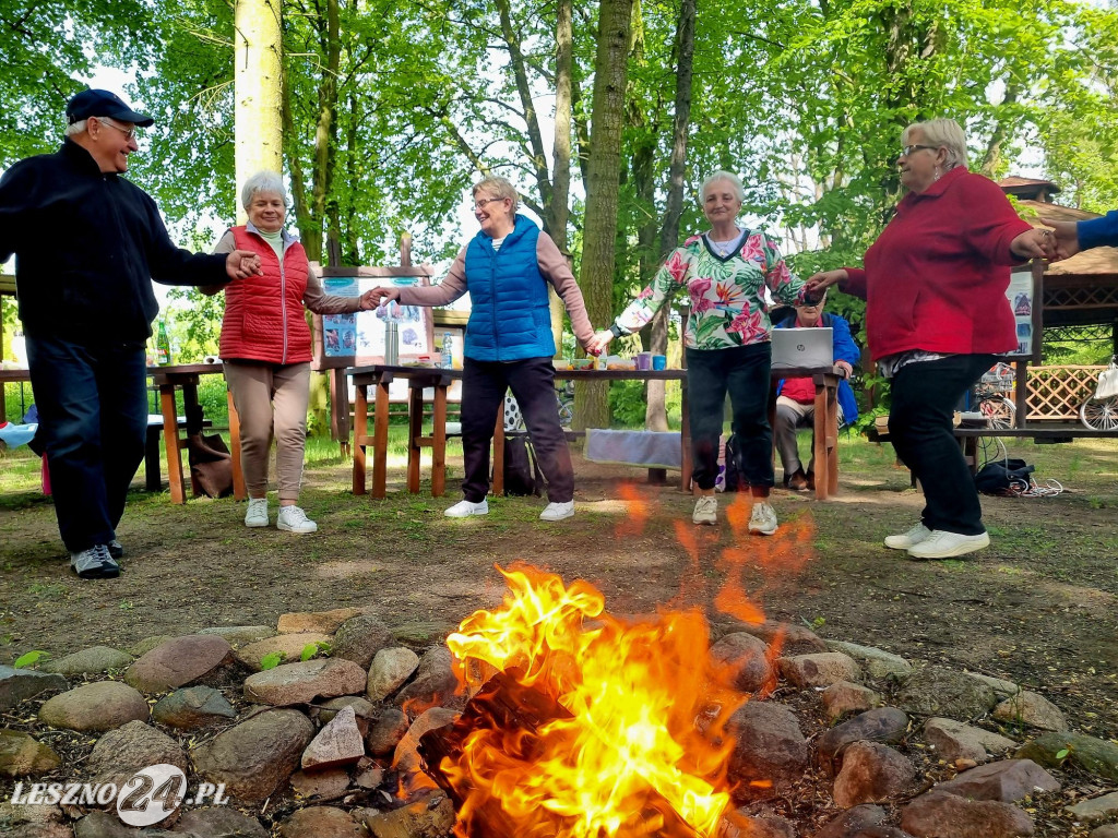 Ognisko seniorów w Nadleśnictwie Karczma Borowa