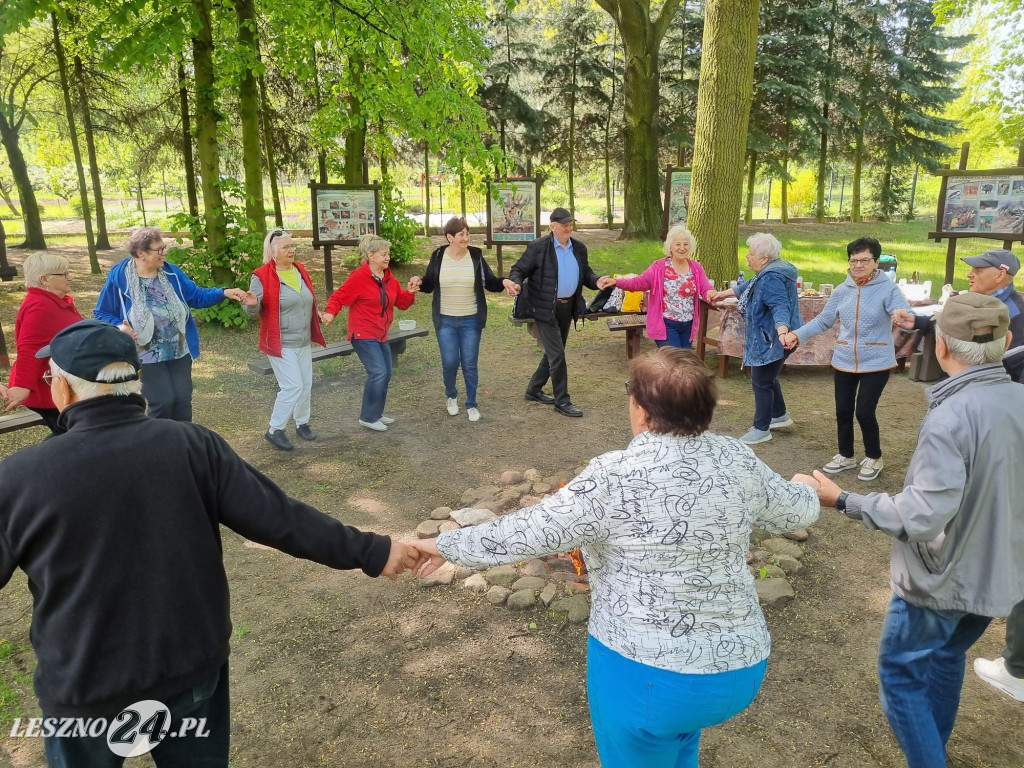 Ognisko seniorów w Nadleśnictwie Karczma Borowa