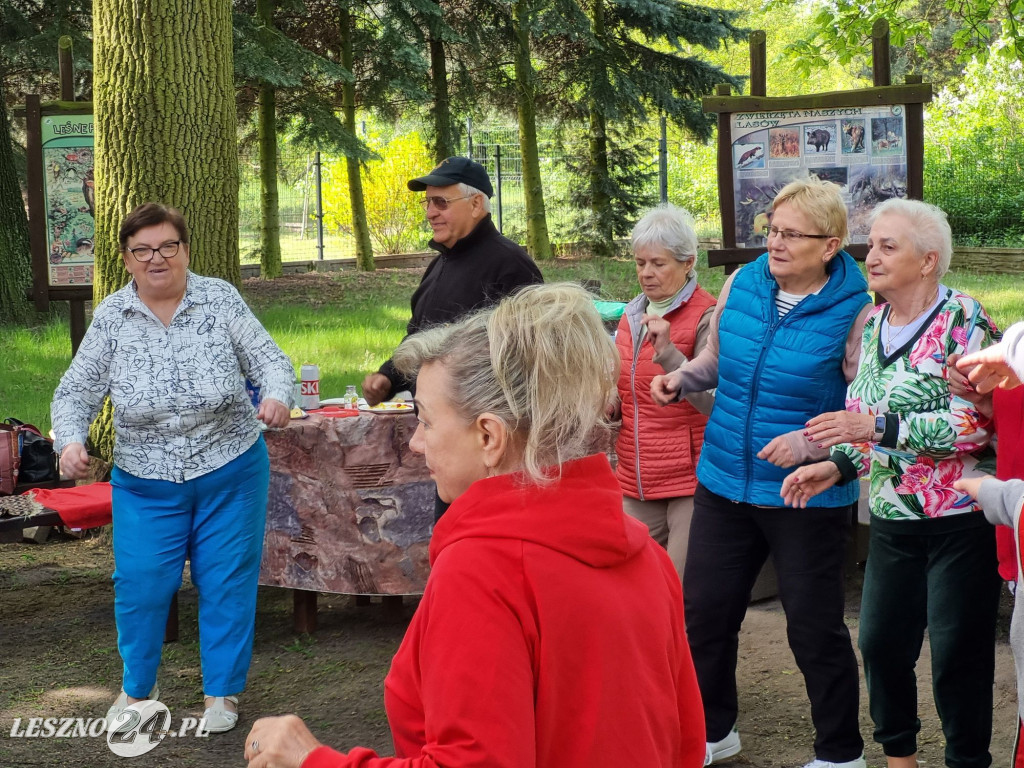 Ognisko seniorów w Nadleśnictwie Karczma Borowa
