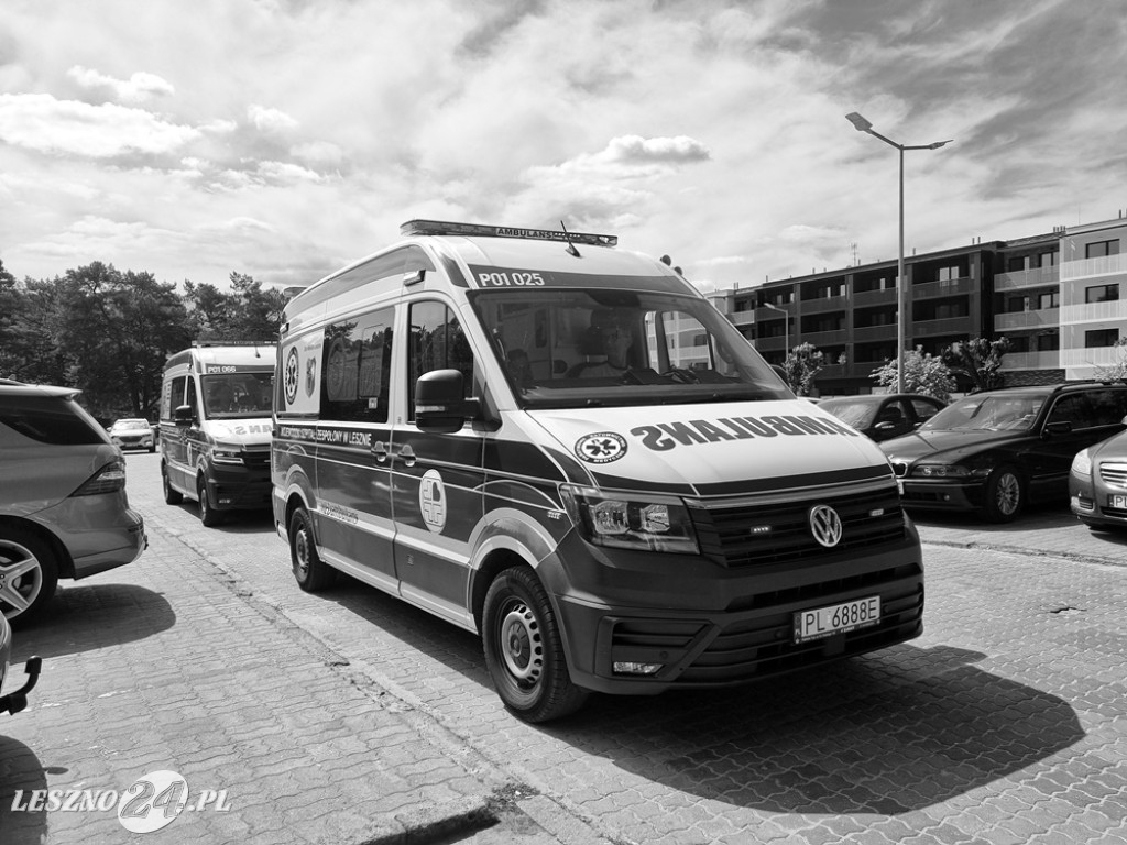 Pracownicy szpitala w Lesznie przeciw agresji
