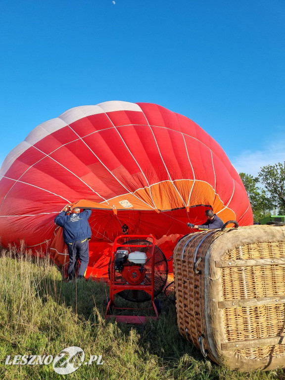 6 maja balony latały nad Lesznem