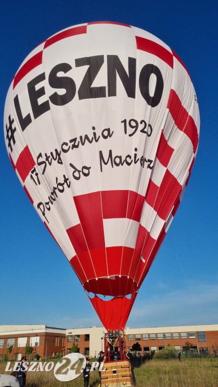 6 maja balony latały nad Lesznem