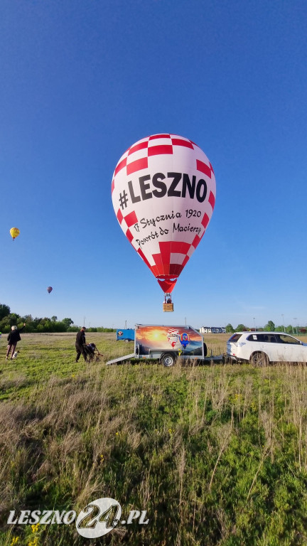 6 maja balony latały nad Lesznem