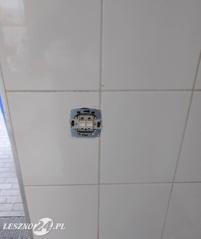 Dewastacja na Skateplazie w Lesznie